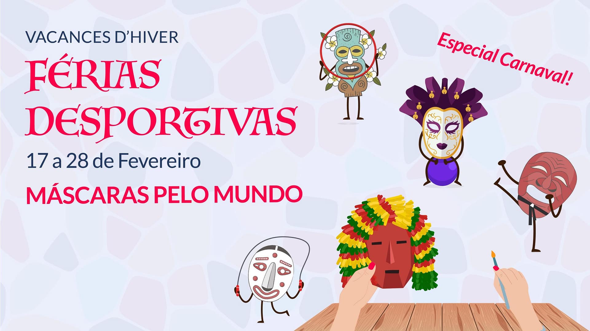 Lisboa Ginásio Clube – Férias Desportivas: Máscaras pelo Mundo