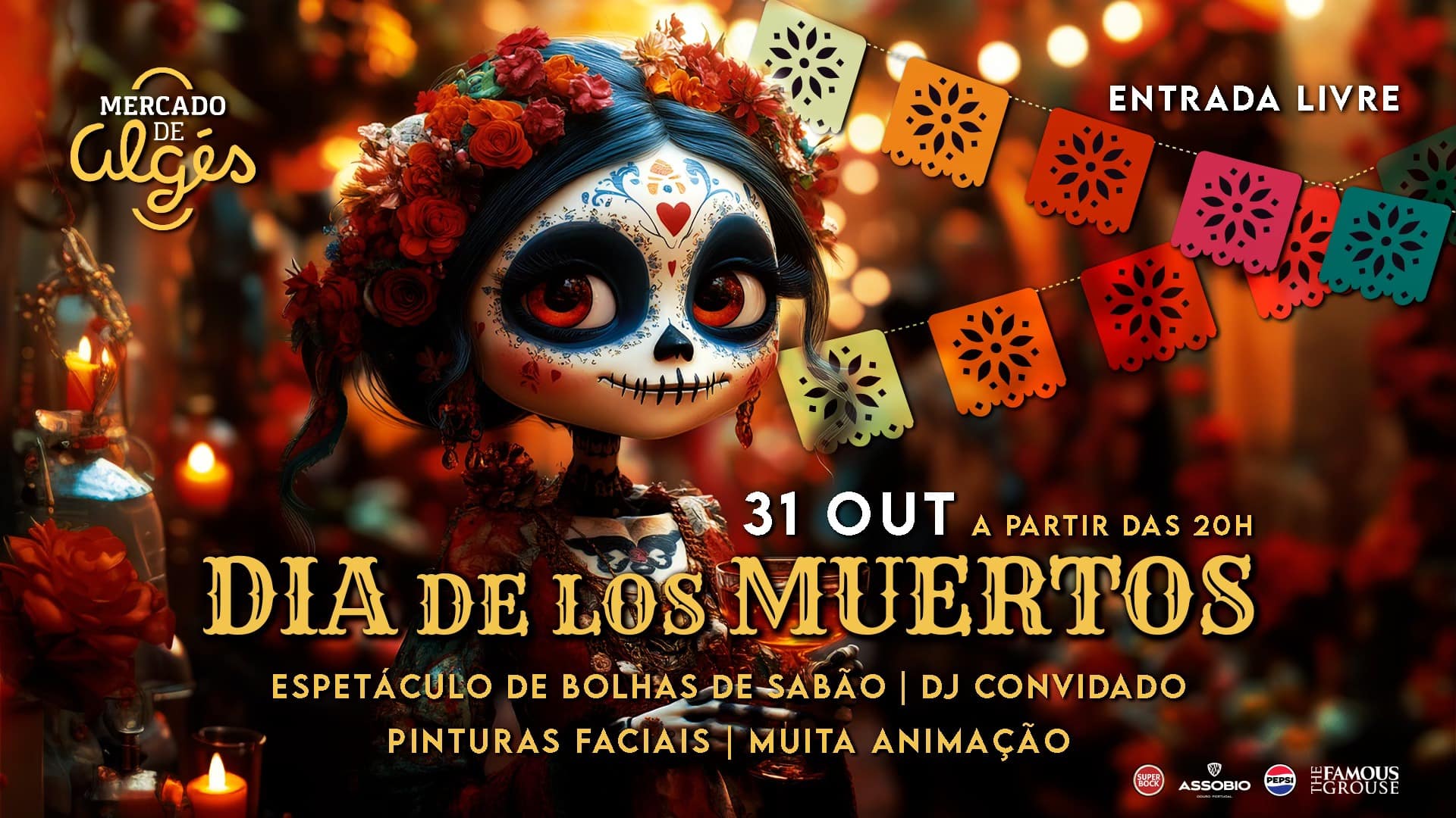 Mercado de Algés – Dia de los Muertos