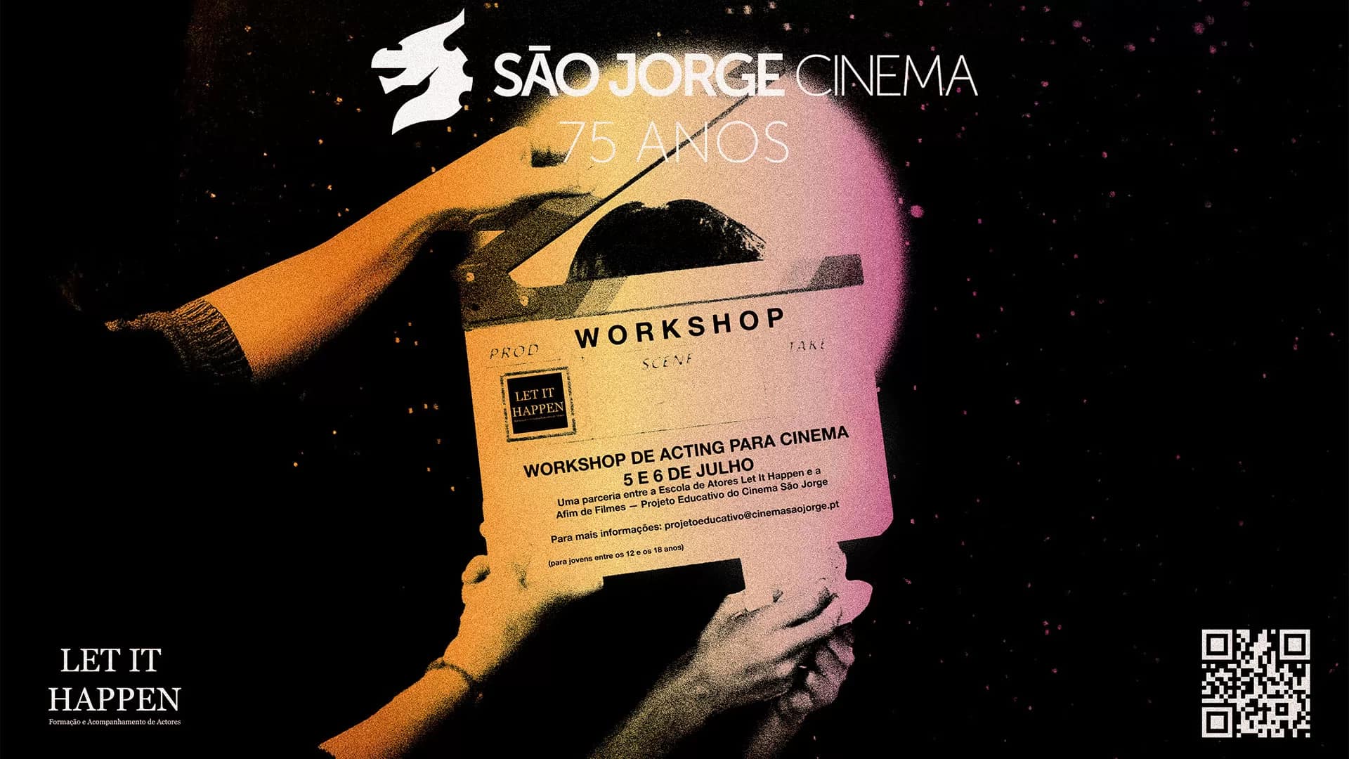 Workshop de acting para cinema