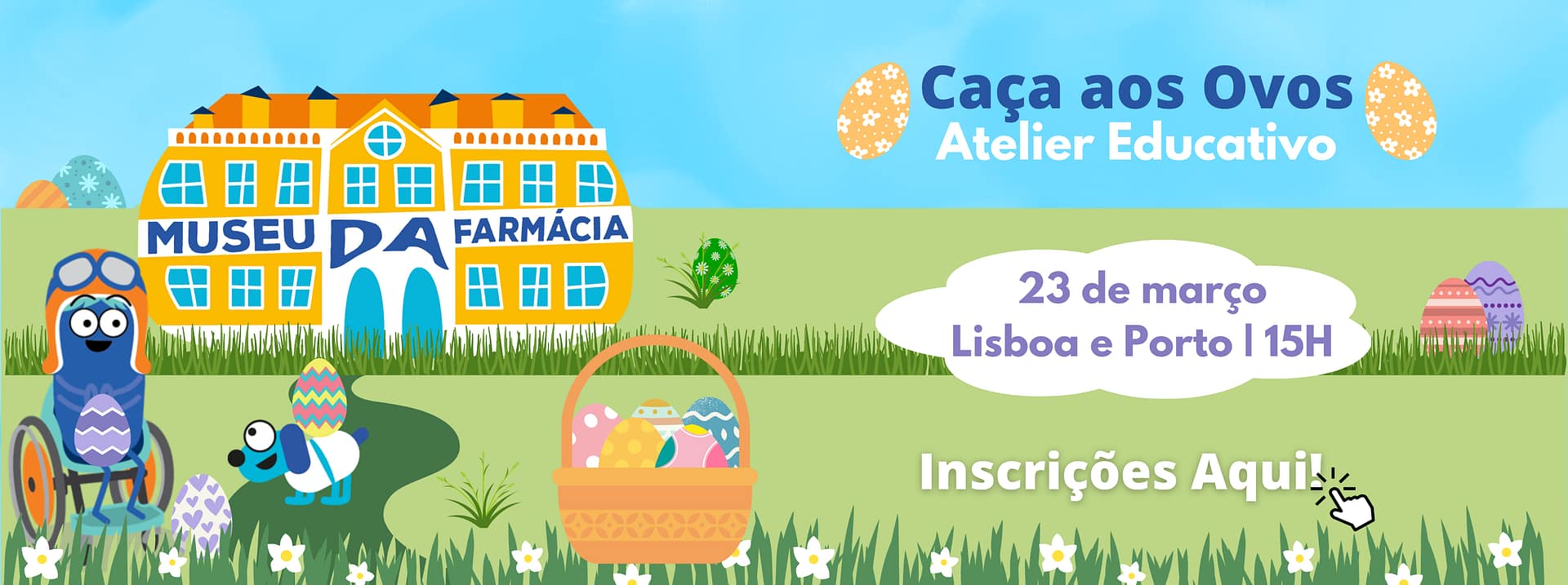 Caça aos Ovos – Atelier Educativo Museu da Farmácia