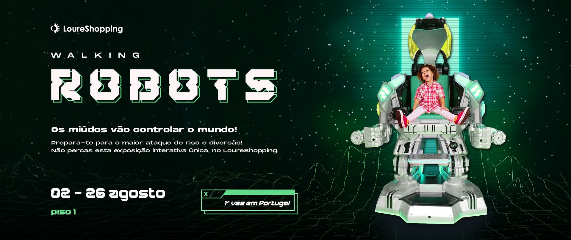 LoureShopping – Walking Robots