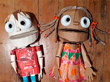 Vamos construir Muppets de CartĂŁo!