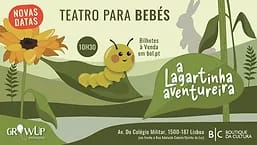 A Lagartinha Aventureira (novas datas)