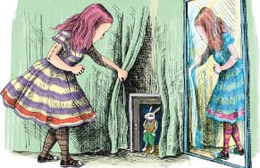 Por detrás da cortina – Labirintos de Alice