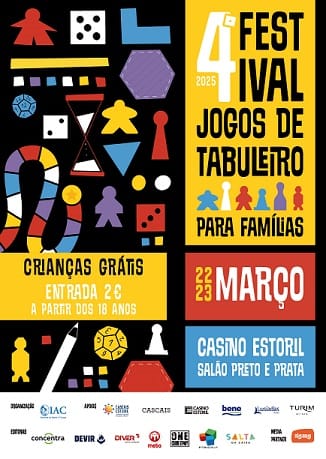 4º Festival de Jogos de Tabuleiro para Famílias