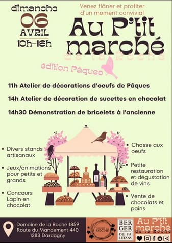 Au Pâtit marchĂ© de la Roche â Ădition PĂąques