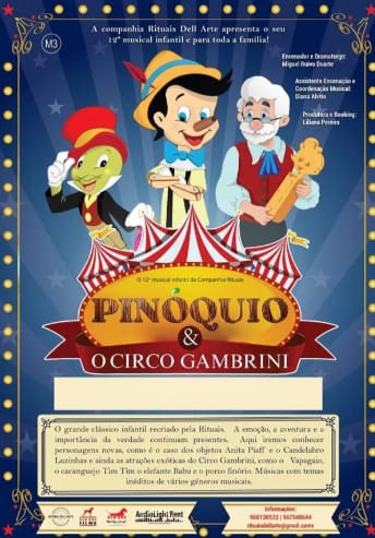 Pinóquio e o Circo Gambrini