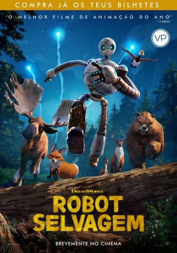 Estreia no cinema de «Robot Selvagem» (VO and VP)
