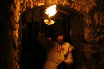 Visite du passage secret de Monetier