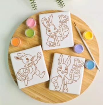 Workshop Decoração de biscoitos da Páscoa com aguarela comestível