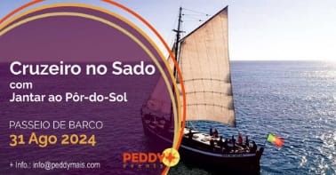 Cruzeiro no Sado com Jantar ao Pôr-do-Sol