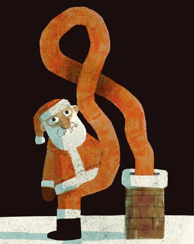 Como é que o Pai Natal desce pela chaminé? – Hora do Conto com Inês Lima