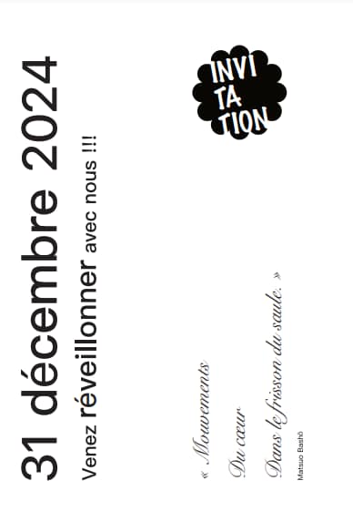 Maison de Quartier Sous-Gare – Venez réveillonnez avec nous!!