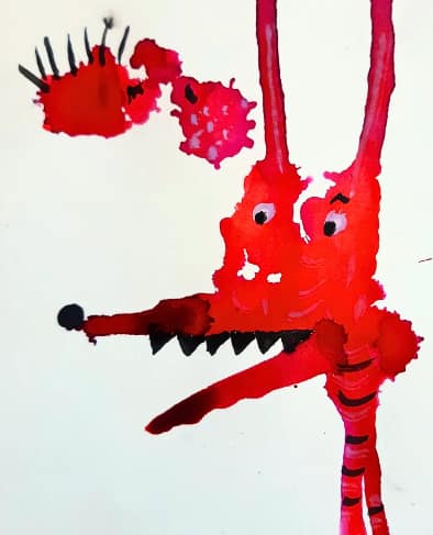 Oficina de Pinte seu Monstro para crianças