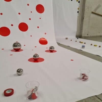 Yayoi Kusama visita o Art Lab