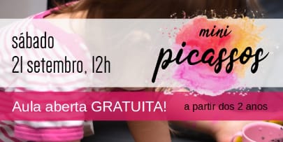 Mini Picassos – Aula aberta