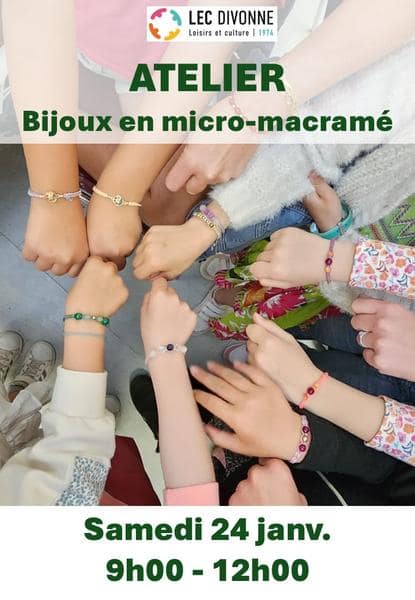 Atelier de micro-macramé