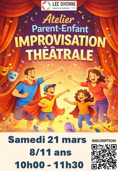 Atelier parent-enfant – Improvisation théâtrale