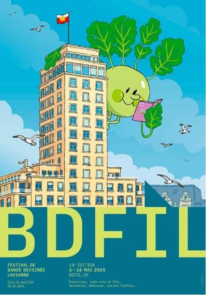BDFIL 2025 – Festival de bande dessinée Lausanne