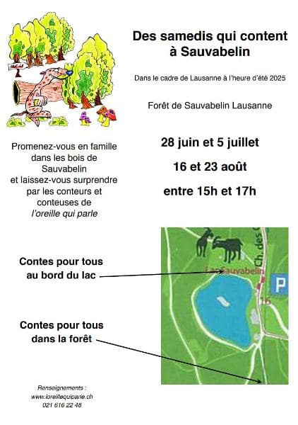 Des samedis qui content à Sauvabelin