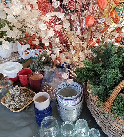 Atelier de décorations de Noël