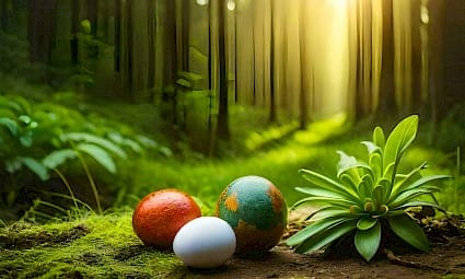 Caça aos ovos de Páscoa na Tapada de Monserrateblog