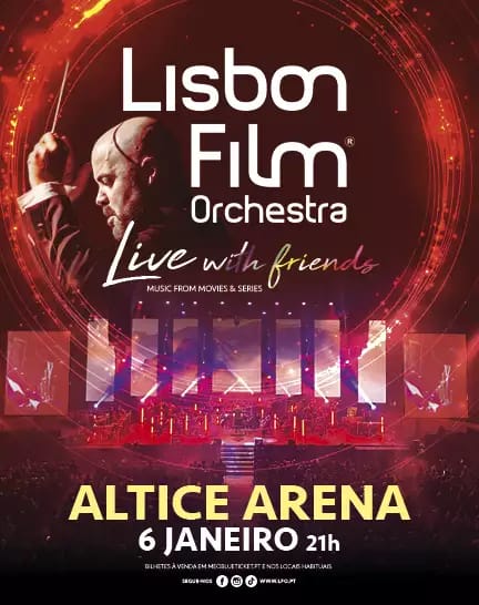Lisbon Film Orchestra Live with Friends – Music From Movies and Series