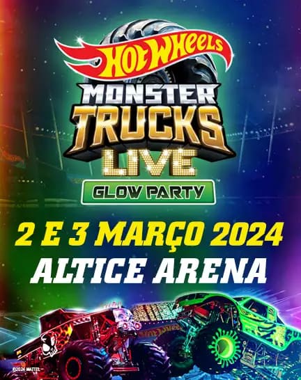 Hot Wheels Monster Trucks Live Glow Party