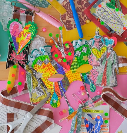 Paillettes, fanfreluches et DIY