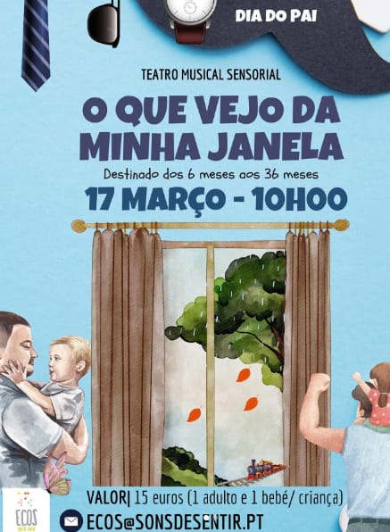 O que vejo da minha janela – Teatro musical sensorial