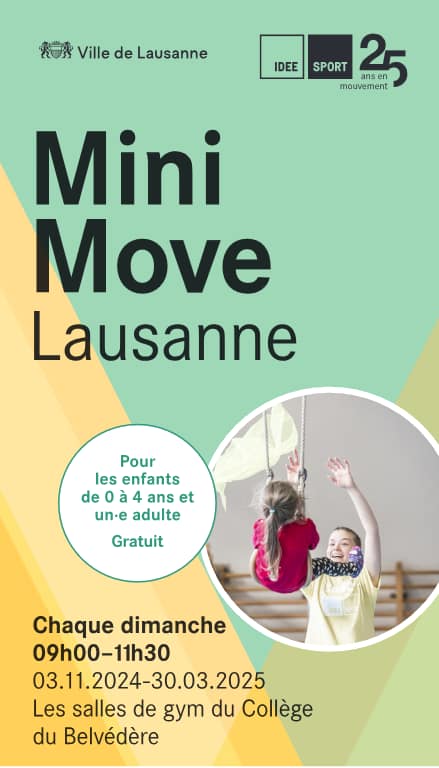 MiniMove Lausanne – Jouer et bouger le dimanche matin