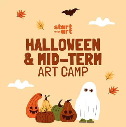 Start with Art – Halloween & Mid-term Art Camp