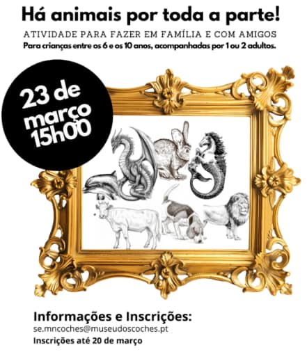 Há animais por toda a parte!