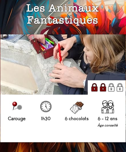 Mystères en chocolat – Les Animaux Fantastiques