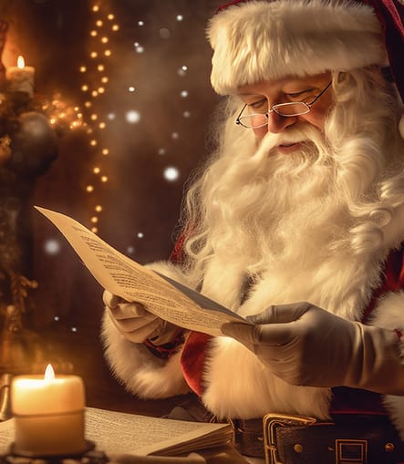 As-tu déjà écrit ta lettre au Père Noël?