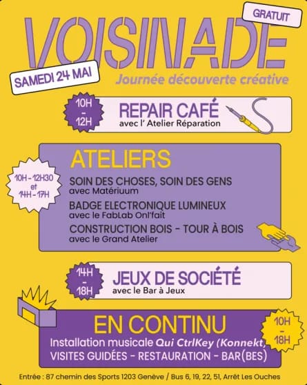 Voisinade – Journée découverte créative