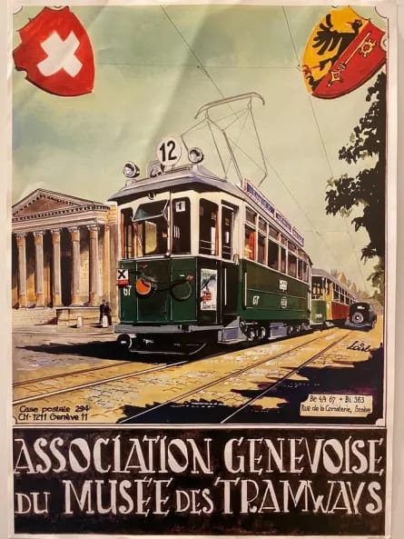 Balade dans Genève en Tram Historique