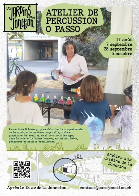 Atelier de percussion O Passo