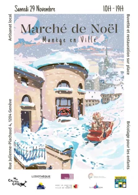 Marché de Noël au Manège en Ville