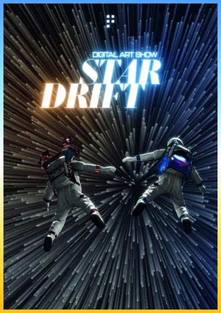 Star Drift, by DAIA Genève – A Digital Art Show