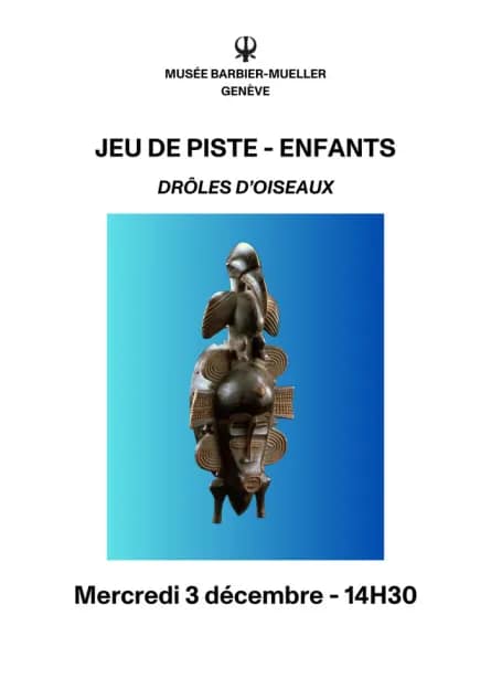 Jeu de piste enfants «Drôles d’oiseaux»