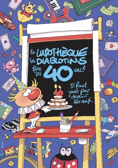 40ème anniversaire la Ludothèque «Les Diablotins»