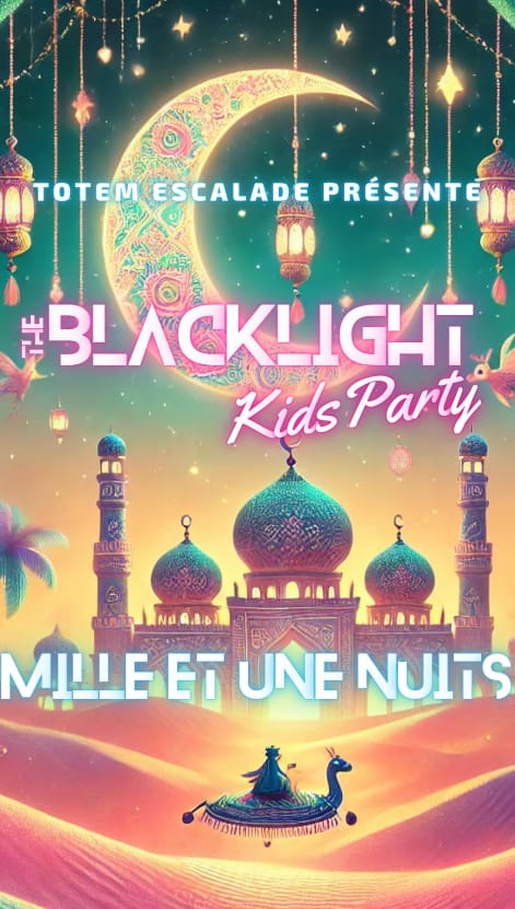 Blacklight Baby & Kids Party