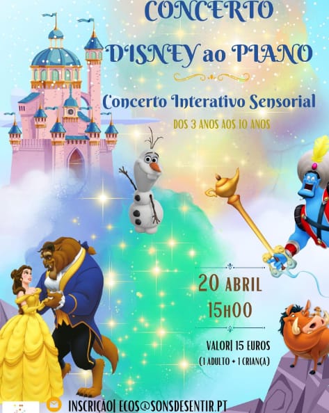 Concerto Disney ao piano