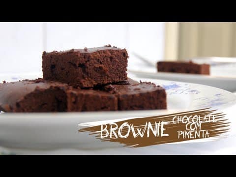 A Cozinha é um laboratório – Brownie Picante