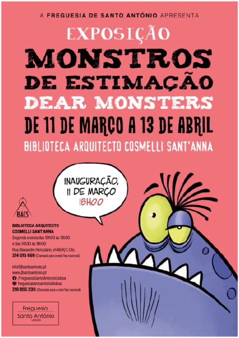 Exposição «Monstros de Estimação – Dear Monsters»