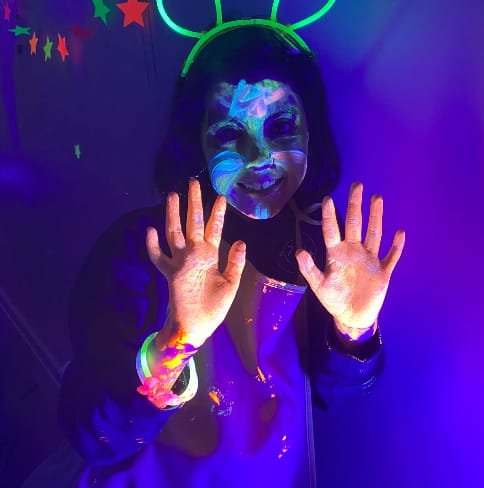 Paint in the dark for kids