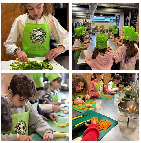 Workshop Menu Vegetariano à Mini Chefs