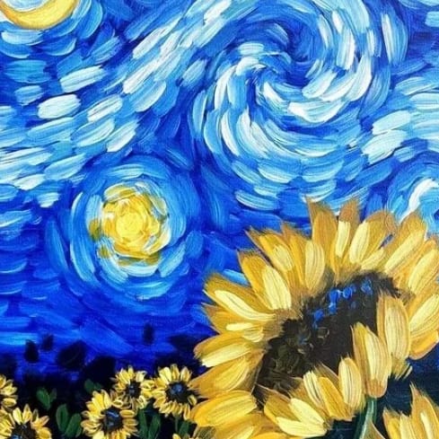 LITTLE VAN GOGH workshop for kids