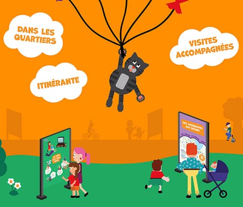 Ăcrans, parlons-en! â Visite commentĂ©e en balade